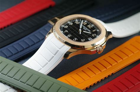 patek philippe aquanaut straps